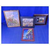 Framed Floral & Scenic Wall Art Assortment