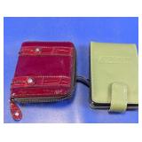 Leather Notebook Cover & Zip-Around Wallet