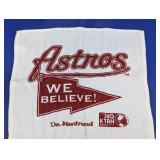 Vintage Houston Astros KTRH Rally Towel