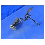 Cast Iron Rickshaw Figurine