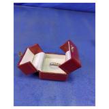 Clear Stone Band Ring