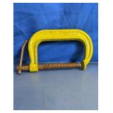 Bessey 406 Forged Steel  Yellow C-Clamp
