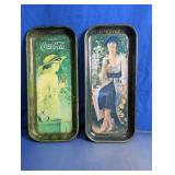 Coca-Cola Metal Serving Trays