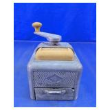 Vintage Moulux Cast Metal Coffee Grinder Mill