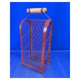 Metal Wine Bottle Carrier Rack