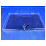 Clear Locking Acrylic Display Case