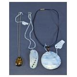 3 Unique Shell Design Necklaces