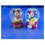 JCPenney Disney Mickey Mouse Mini Snow Globes