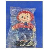 Raggedy Andy Fabric Rag Doll New in Packaging