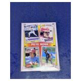 1986 TOPPS PETE ROSE CARD
