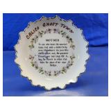 Calico Ghost Town Mother Souvenir Ceramic Plate