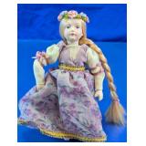 Collectible Miniature Porcelain Doll