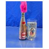 Dr. Pepper Glass Tumbler & Sand Art Bottle