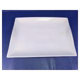 Square White Serving Plate