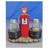 Route 66 Gas Pump Salt & Pepper Shaker Set