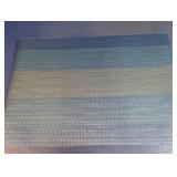 New Heloho 4-Piece Blue Woven Placemat Set