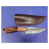 Damascus Steel Fixed Blade Knife