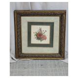 Framed Floral Botanical Print