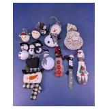 Snowman Christmas Ornament Assortment