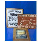 Decorative Framed Wall Art & Vintage Style Signs