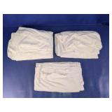White Bedding Linens Lot