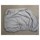 Gray Fitted Bed Sheet