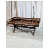 Rustic Wooden Writing Desk Table