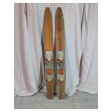Cypress Gardens Wooden Water Skis
