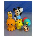Assorted Character Toy Figures