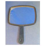 Vintage Textured Handheld Mirror