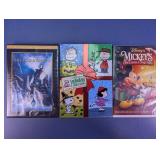 The Polar Express, Peanuts & Mickey Christmas DVDs
