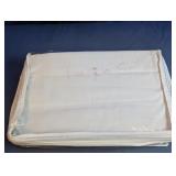 White Twin Bedding Sheet Set