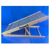 Adjustable Wooden Folding Pet Ramp w/Carpet