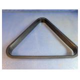 Vintage Black Plastic Billiard Ball Triangle Rack
