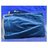 Blue Velvet Fabric Panel