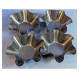 Fluted Tortilla Shell Baker Molds Lot