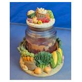 Our America Garden Vegetable Candle & Holder Set