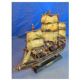 Red Jacket Wooden Ship Model
