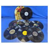 Vintage Country & Pop Jukebox Vinyl Records Lot