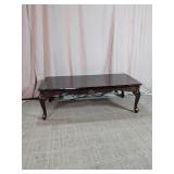 Traditional Dark Wood Coffee Table