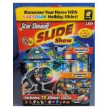 Star Shower Slide Show LED Holiday Projector