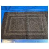 Rectangular Plush Bath Rug