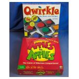 Qwirkle & Apples to Apples Board Game Set
