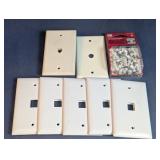 Keystone Wall Plates & Cable Staples