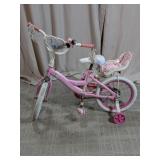 Huffy Princess Girls Bicycle with Training Wheels