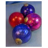 Vintage Ceramic Christmas Ornaments Lot