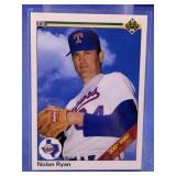 1990 UPPERDECK HOF NOLAN RYAN 300TH WIN CARD