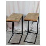 Industrial C-Side Tables