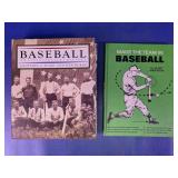 Collectible Vintage Baseball History Books Lot