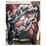 Savage Hearted Shower Curtain